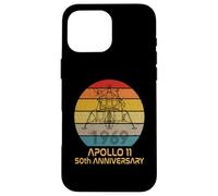 Camiseta Retro Vintage Apollo 11 Moon Landing 1969 Carcasa para iPhone 16 Pro MAX