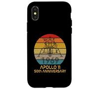 Camiseta Retro Vintage Apollo 11 Moon Landing 1969 Carcasa para iPhone X/XS