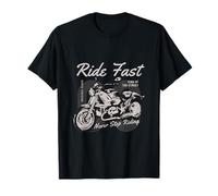 Camiseta Ride Fast: Bold Cruiser Spirit y Street Power Camiseta
