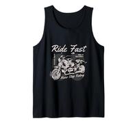 Camiseta Ride Fast: Bold Cruiser Spirit y Street Power Camiseta sin Mangas