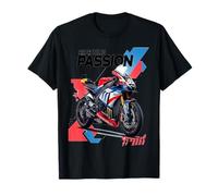 Camiseta Ride with Passion Embrace The Freedom Biker Road Trip Camiseta