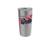 Camiseta Ride With Passion: Embracing the Journey And Destination Vaso térmico de acero inoxidable de doble pared