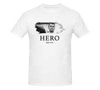 Camiseta Rip Charlie Kirk Charlie Kirk es un héroe, Manga Corta para Hombre M