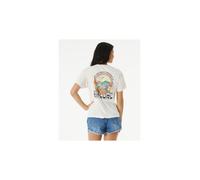 Camiseta rip curl brighter sun relaxed mujer blanco S