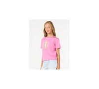 Camiseta rip curl island surf crop niña rosa 14 AÑOS