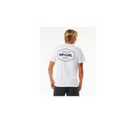 Camiseta rip curl stapler hombre blanco S