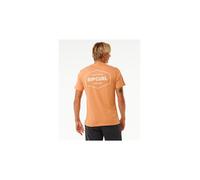 Camiseta rip curl stapler hombre salmon S