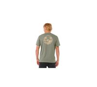 Camiseta rip curl surf trip tee hombre verde M