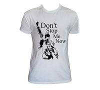 Camiseta Rock Fan Art Hombre Niño Don't Stop Me Now Grupos de Rock, 9-11 Años