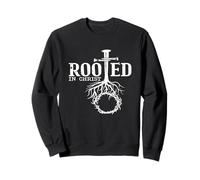 Camiseta Rooted in Christ Camiseta Christian Faith and Love God Sudadera
