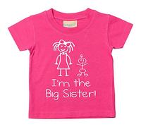 Camiseta rosa "I've Been Promoted to Big Sister" para niñas. regalo para hermanas rosa rosa Talla:0-6 meses