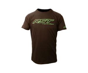 Camiseta RST Race Dept Logo Marrón/Verde NeónXL Marrón,Verde Neón