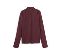 Puma Mujeres Velocity Cloudspun 1/4 Zip Longsleeve Laufbekleidung Camiseta De Running Ruby Shimmer-Heather - Rojo 42