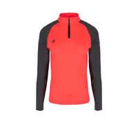 Izas - Forro Polar para Mujer - Camiseta Manga Larga con Cuello Alto y Cremallera - Forro de Invierno, Ligero y de Secado Rápido - Ideal para Actividades al Aire Libre - Taku Color Rosa Diva - XL