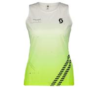 Camiseta running mujer Scott SCO Tank RC Run (amarillo/negro)