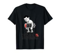 Camiseta Running On 1 Percent and Expectations Funny Burnout Camiseta
