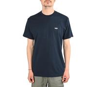 Camiseta S/S Con Logo En El Pecho Izquierdo De Vans - Marino/Blanco
