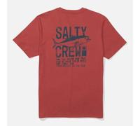 Camiseta Salty Crew Tried and True Roja
