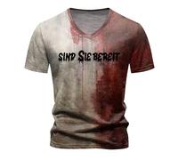 Camiseta sangrienta con texto en inglés «Problem Solved Bloody Shirt I am Fine It's Not My Blood Splatter Blood Stained Bloody T-Shirt I am Fine It's Not My Blood Splatter Blood Stained Bloody T-Shirt
