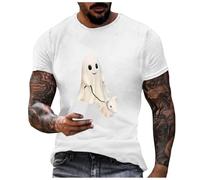 Camiseta sangrienta de Halloween con problemas resueltos para hombre, camisetas de Halloween aterradoras, regalos divertidos, camisa de noches de miedo, disfraz de Purga, camisetas invencibles para