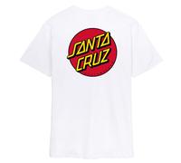 Camiseta Santa Cruz Dot Chest Blanca Talla 2XL