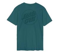 Camiseta Santa Cruz Tonal Opus Dot Stripe Verde Agua Cósmico Talla 2XL