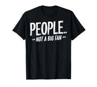 Camiseta sarcástica con frases introvertidas divertidas para personas que no son un gran fan Camiseta