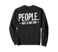 Camiseta sarcástica con frases introvertidas divertidas para personas que no son un gran fan Sudadera