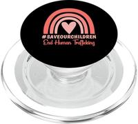 Camiseta Save Our Children: Acabemos con la Trata de Personas PopSockets PopGrip para MagSafe