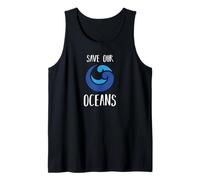 Camiseta Save Our Oceans Sea Earth Day Ocean Lover Idea de regalo Camiseta sin Mangas