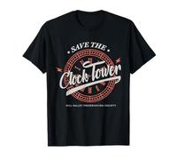 Camiseta Save The Clock Tower - Cita de la película Camiseta