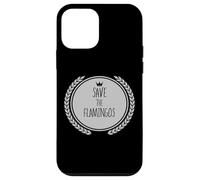 Camiseta Save The Flamingos Animal Flamingo Carcasa para iPhone 12 Mini