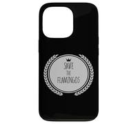Camiseta Save The Flamingos Animal Flamingo Carcasa para iPhone 13 Pro