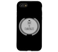 Camiseta Save The Flamingos Animal Flamingo Carcasa para iPhone SE (2020) / 7/8