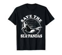 Camiseta Save The Sea Pandas Ocean Gift Camiseta