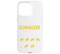 Camiseta Schnauzer Carcasa para iPhone 15 Pro MAX