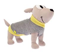 Camiseta Scintilla gris y amarilla para perro - Ferribiella - Mediciones: 27 cm