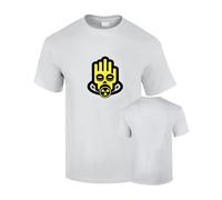 Camiseta Scorpia Ruta Bakalao Musica Electrónica Central del Sonido Blanca Algodon 190grs Unisex (M)