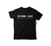 Camiseta Scumm Bar para auténticos Piratas Open 24H Guybrush Monkey, Negro , XL