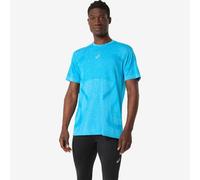 Camiseta de Running ASICS Road Seamless Ss Top Hombre Azul/Sky S