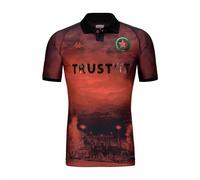 Kappa Kombat Pro 2025 Away Red Star Act Jersey REDSTAR | Man | Size XL | Red Bordeaux/Black Sponsor
