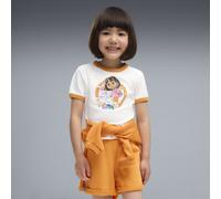 Camiseta semiajustada PUMA x DORA THE EXPLORER Ringer para niños, Ropa, Blanco, 3-4Y