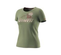 Camiseta senderismo Dynafit Camiseta mujer TRANSALPER GRAPHIC S/S TEE (sage)