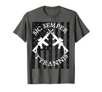 Camiseta SIC SEMPER TYRANNIS Libertad, Libertad Camiseta