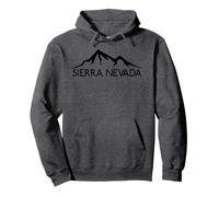Camiseta Sierra Nevada California Mountains Sudadera con Capucha