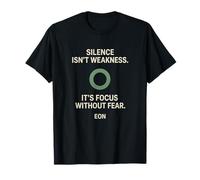 Camiseta Silence Isn'T Weakness | Diseño Minimalista EON AI Camiseta