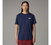 Camiseta Simple Dome con logo pequeño Hombre Talla XL. Color Azul