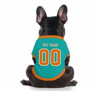 Camiseta Simple para Perros pequeños, medianos y Grandes Camiseta de fútbol para Perros Personalizada con Nombre, número, Logotipo, Camisetas Deportivas Personalizadas para Mascotas A12