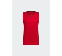 adidas Uomo Basketball Legends Tank, Team Power Red 2/Black, XL