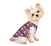 Camiseta sin mangas con estampado de hongos rojos mágicos para perros y gatos, chaleco suave y elástico para interiores y exteriores